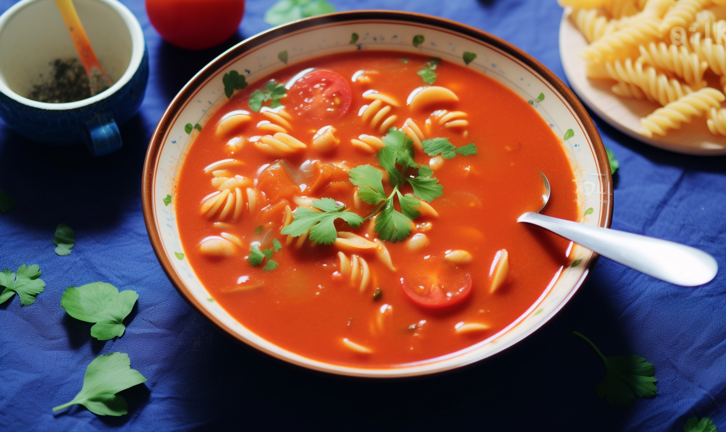 ЗОЖ-рецепты: суп с томатами и нутом